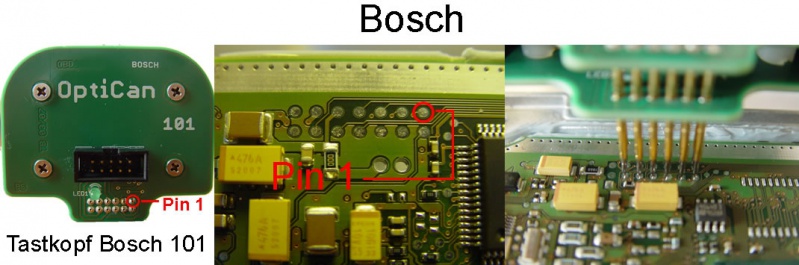 Bosch MED 9.5.10 pinout diagram 1